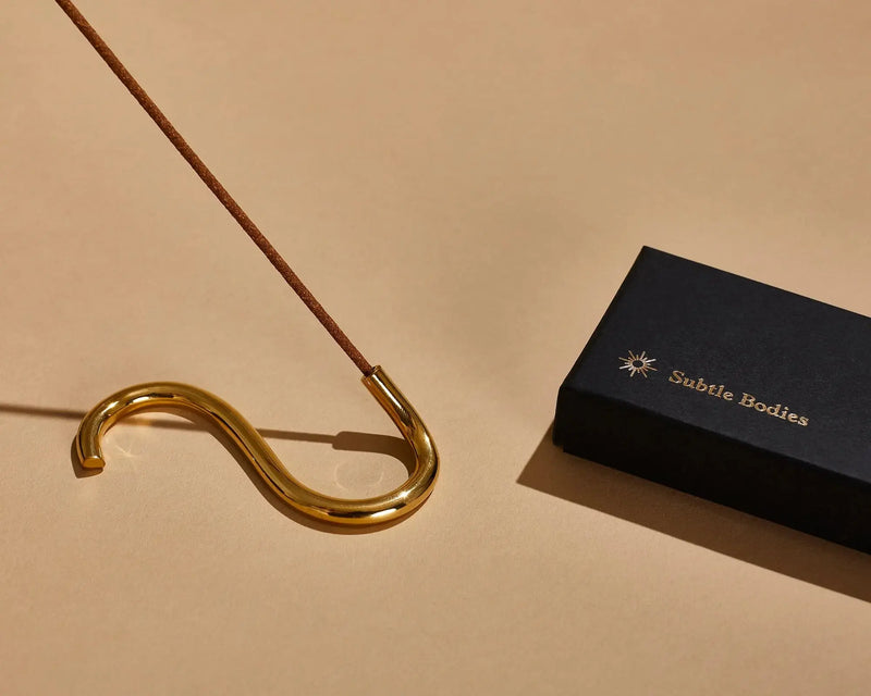 Brass Incense Holder Type 1 Subtle Bodies