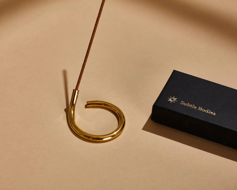Brass Incense Holder Type 3 Subtle Bodies